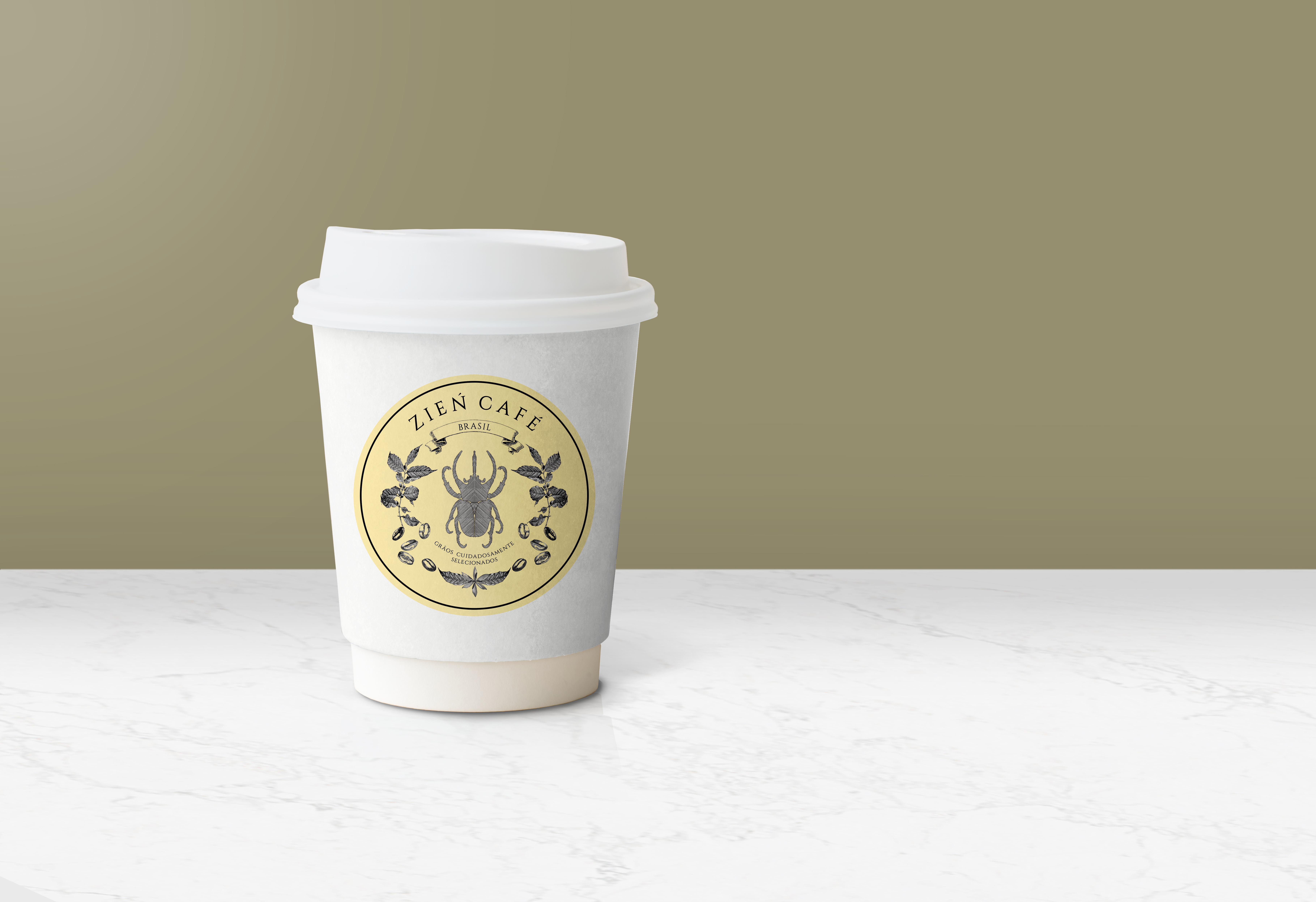 Coffee cup mockup